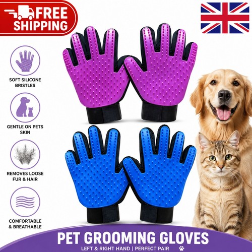 Dog grooming glove - glove, mitt