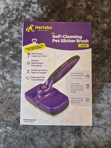 Hertzko slicker dog brush - hertzko,