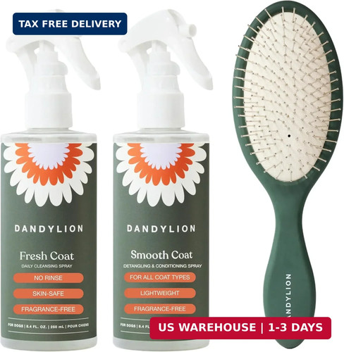 Dandylion coat care trio - coat,