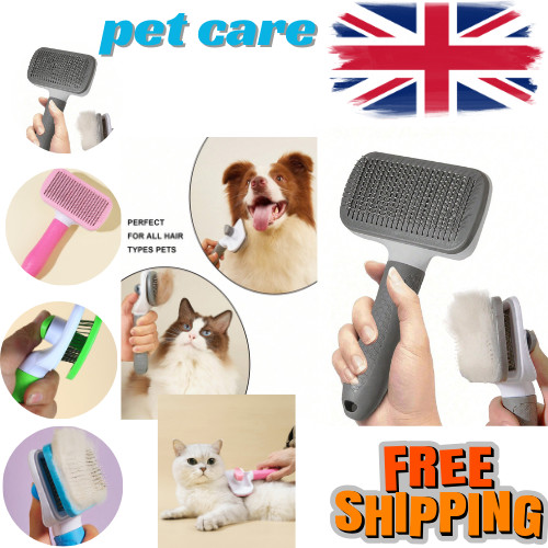 Pet grooming brush dog cat - grooming,