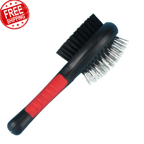New pet grooming brush - grooming, double
