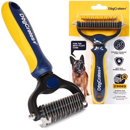 Dog undercoat rake - rake, grooming