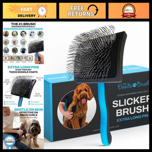 Slicker dog brush for - slicker,