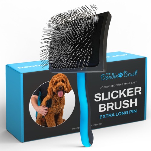 Detangler slicker brush for - brush,