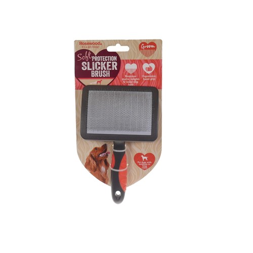 Pet slicker brush - pet, large