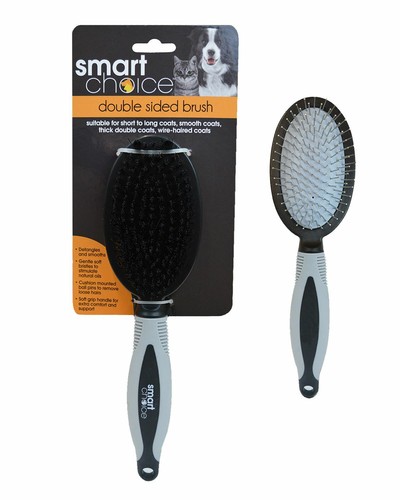 Double sided pin bristle brush - pin,