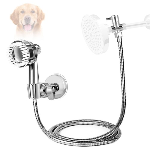 Pet shower attachment with - attachment,